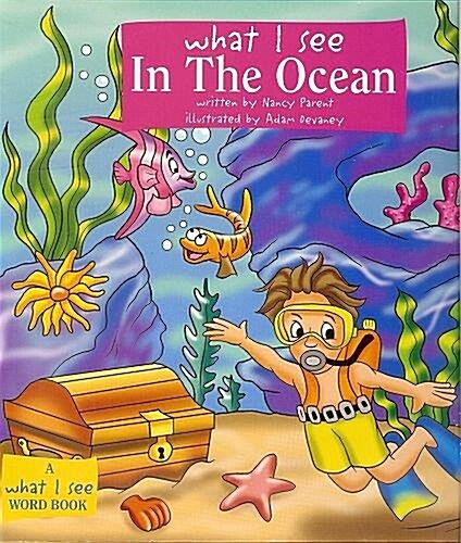 [중고] What I See In The Ocean (What I See Book)  (빅사이즈 보드북)