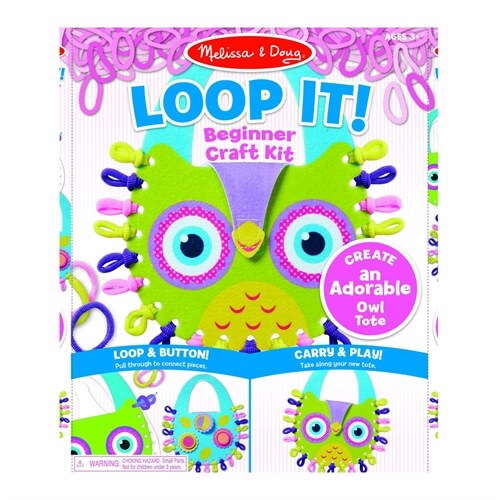 Loop It! Beginner Craft Kit - Owl Tote (Other)