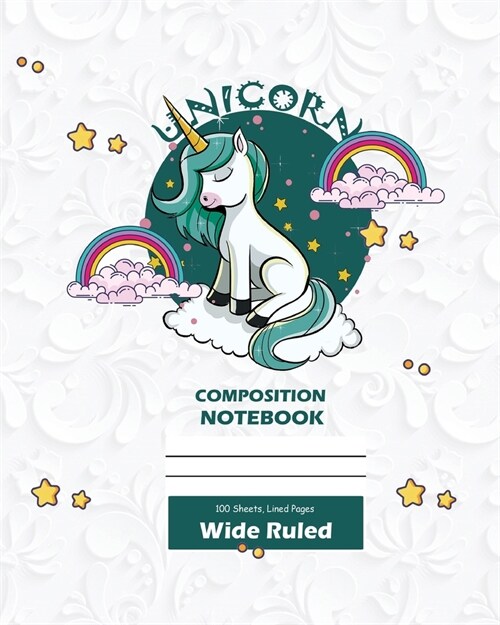 Unicorn Composition Notebook (Paperback)