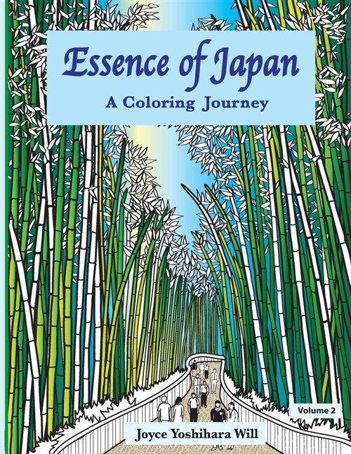 Essence of Japan: A Coloring Journey (Paperback)