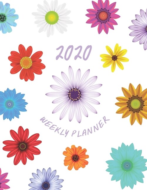 2020 Weekly Planner: One Year, Monthly Calendar Planner, Business, 12 Months for Academic Agenda Schedule Weekly Action Plan Organizer Logb (Paperback)