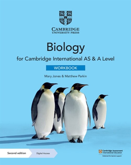 Cambridge International AS & A Level Biology Workbook with Digital Access (2 Years) (Multiple-component retail product, 2 Revised edition)