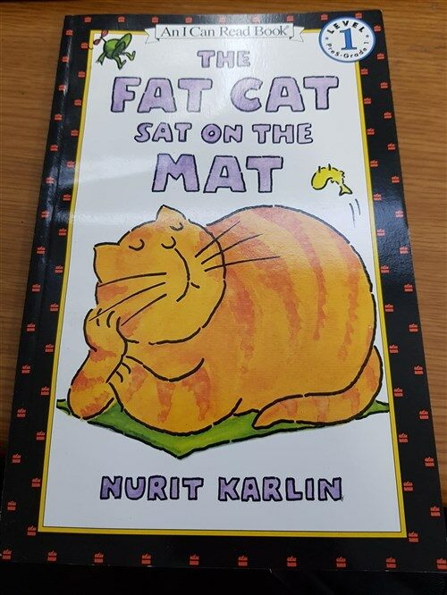 [중고] The Fat Cat Sat on the Mat (Paperback)