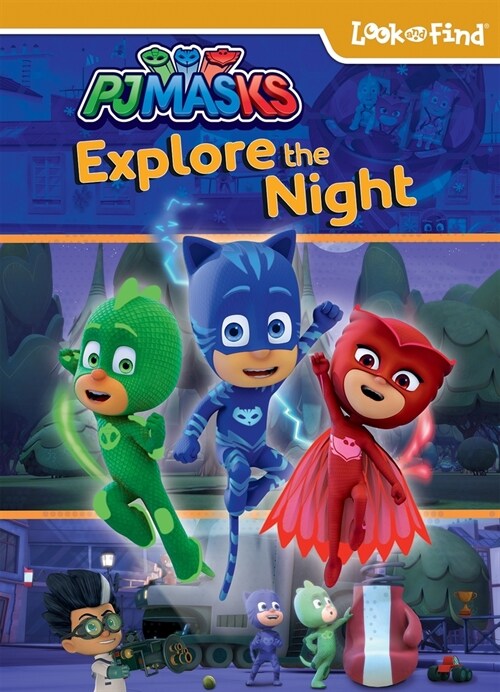 Pj Masks: Explore the Night Look and Find (Hardcover)
