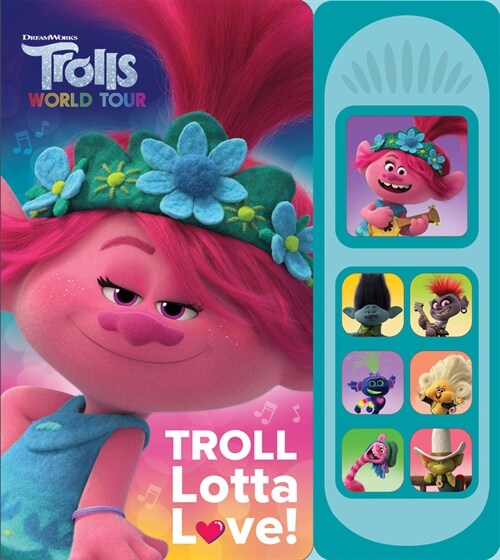 DreamWorks Trolls Write-And-Erase Look and Find Sound Book (Board Books)