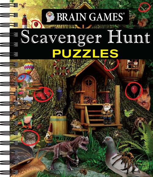 Brain Games - Scavenger Hunt Puzzles (Spiral)