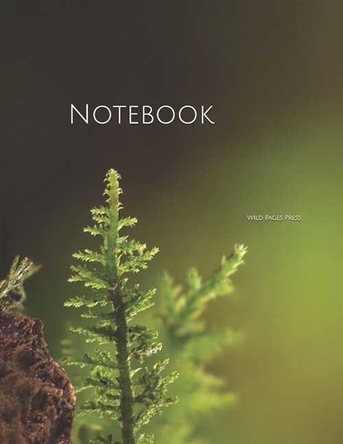 Notebook: mite small mushroom fungi moss mini fungi truffle aroma (Paperback)