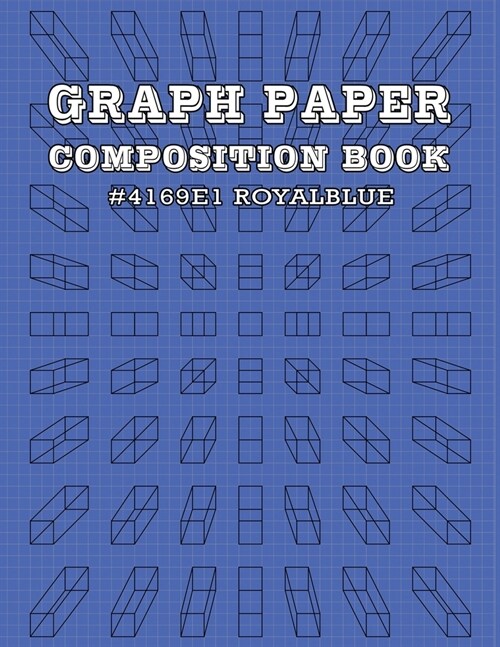 Graph Paper and Lined Paper Notebook For Math and Science Composition Notebooks For Students Teachers - 8.5 x 11 Quad Ruled 5 Squares Per Inch - HTM (Paperback)