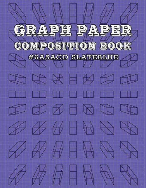 Graph Paper and Lined Paper Notebook For Math and Science Composition Notebooks For Students Teachers - 8.5 x 11 Quad Ruled 5 Squares Per Inch - HTM (Paperback)