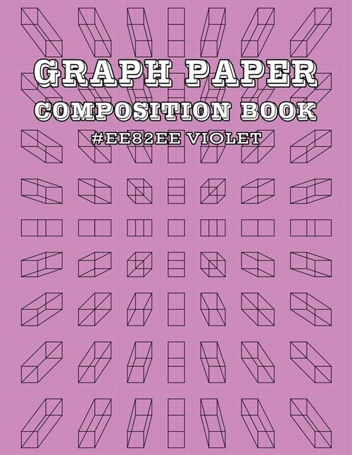 Graph Paper and Lined Paper Notebook For Math and Science Composition Notebooks For Students Teachers - 8.5 x 11 Quad Ruled 5 Squares Per Inch - HTM (Paperback)