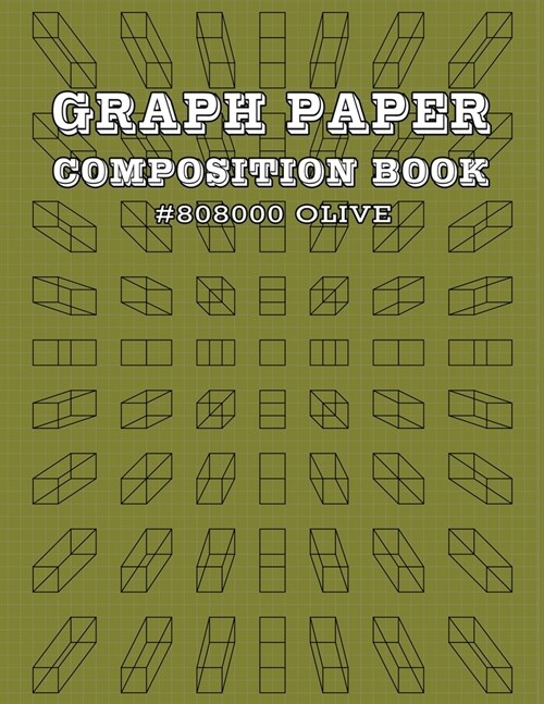 Graph Paper and Lined Paper Notebook For Math and Science Composition Notebooks For Students Teachers - 8.5 x 11 Quad Ruled 5 Squares Per Inch - HTM (Paperback)