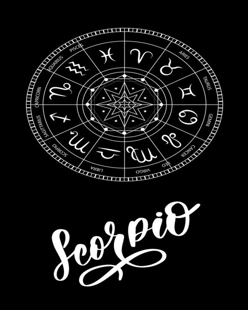 Scorpio: astrology notebook: birthday astrology book for Scorpio (Paperback)