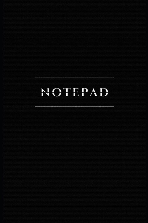 Notepad: (6 x 9) Notebook (Paperback)