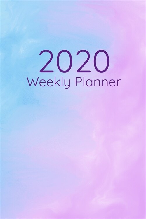 2020 Weekly Planner: Softly Romantic Compact Appointment Journal for Women to Stay Organized (Paperback)
