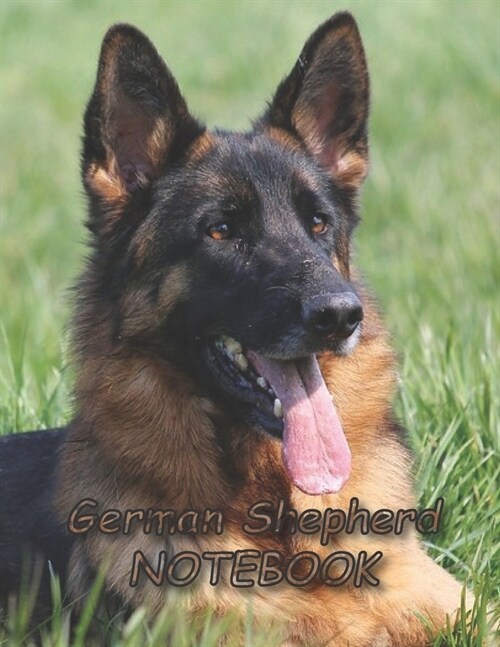 German Shepherd NOTEBOOK: Notebooks and Journals 110 pages (8.5x11) (Paperback)