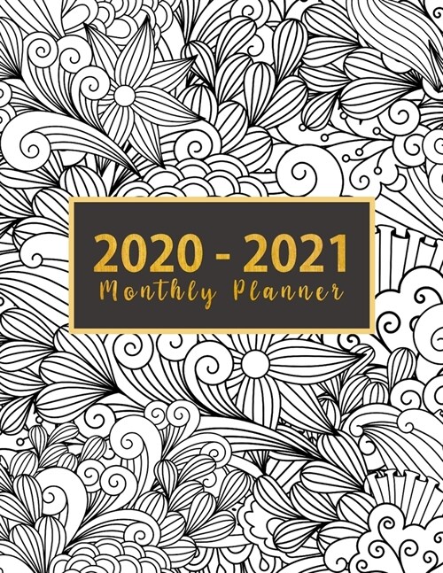 2020-2021 Monthly Planner: Planner See It Bigger 24-month Planner & Calendar. Size: 8.5 X 11 (jan-dec 2020 Planner). Two Year Personalized Plan (Paperback)