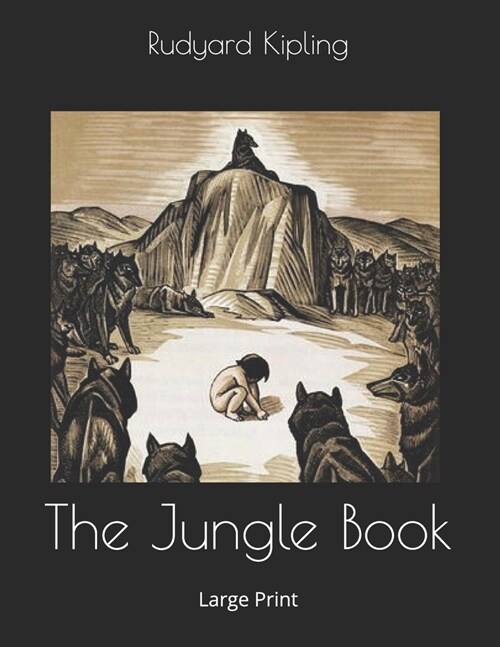 The Jungle Book: Large Print (Paperback)