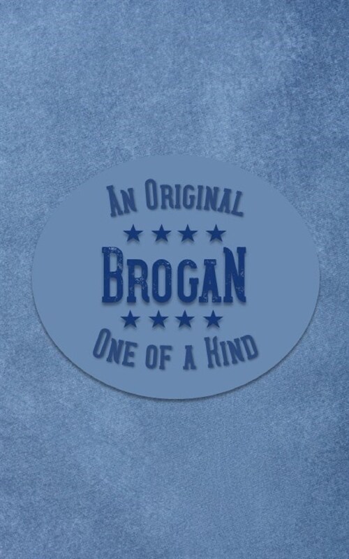 Brogan: Personalized Writing Journal for Men (Paperback)