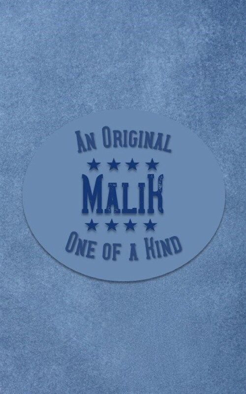 Malik: Personalized Writing Journal for Men (Paperback)