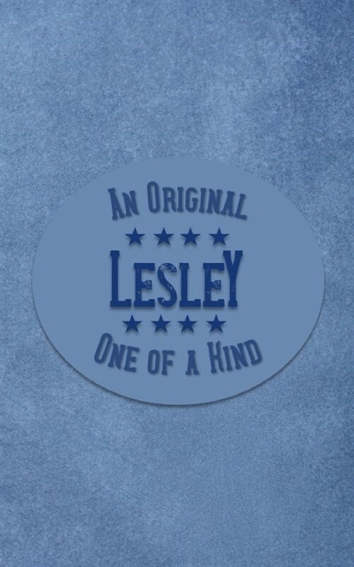 Lesley: Personalized Writing Journal for Men (Paperback)