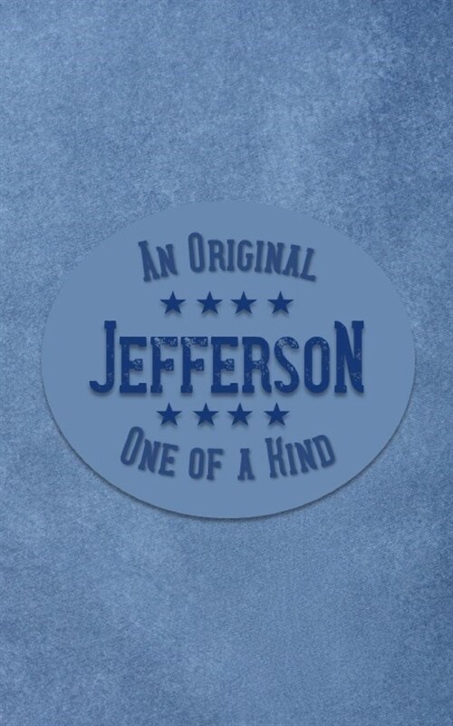 Jefferson: Personalized Writing Journal for Men (Paperback)