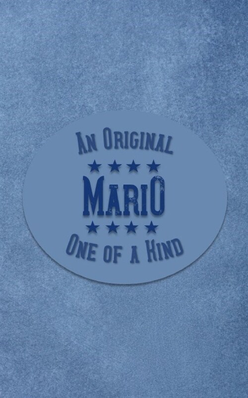 Mario: Personalized Writing Journal for Men (Paperback)