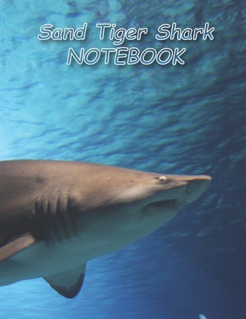 Sand Tiger Shark NOTEBOOK: Notebooks and Journals 110 pages (8.5x11) (Paperback)