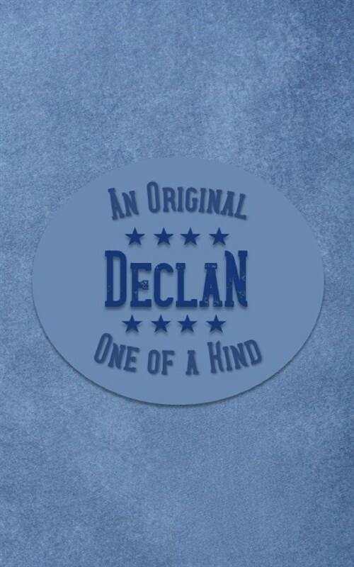 Declan: Personalized Writing Journal for Men (Paperback)