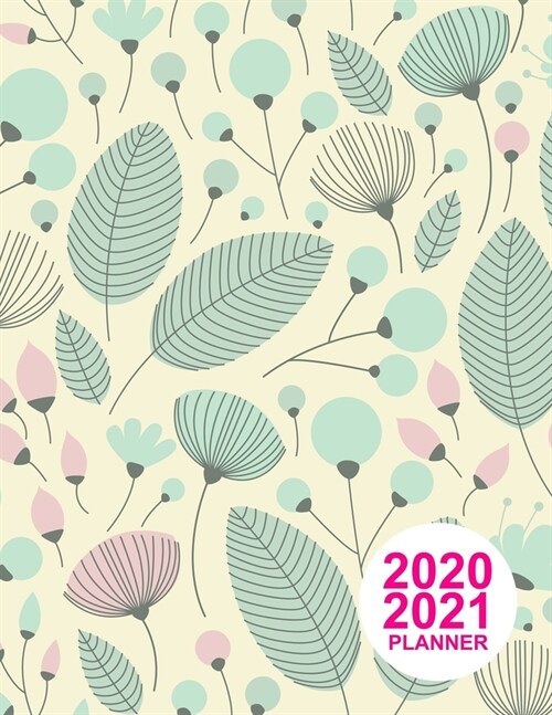 2020 2021 Planner: Large Two Year - Monthly Calendar Planner - 24 Months Jan 2020 to Dec 2021 For Academic Agenda Schedule Organizer Logb (Paperback)