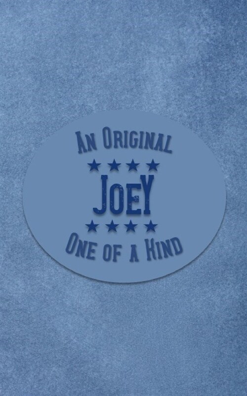 Joey: Personalized Writing Journal for Men (Paperback)