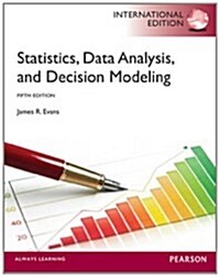 [중고] Statistics, Data Analysis, and Decision Modeling: International Edition (Paperback, 5 ed)