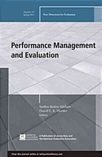 Performance Management and Evaluation (Paperback)