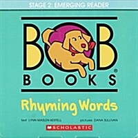 Bob Books - Rhyming Words Box Set Phonics, Ages 4 and Up, Kindergarten, Flashcards (Stage 1: Starting to Read) [With 40 Rhyming Word Puzzle Cards] (Boxed Set)