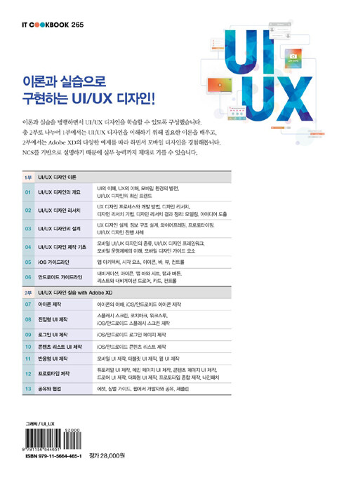 (NCS를 기반으로 한) UI/UX 디자인 이론과 실습 : with Adobe XD