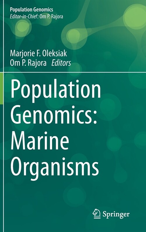 Population Genomics: Marine Organisms (Hardcover)