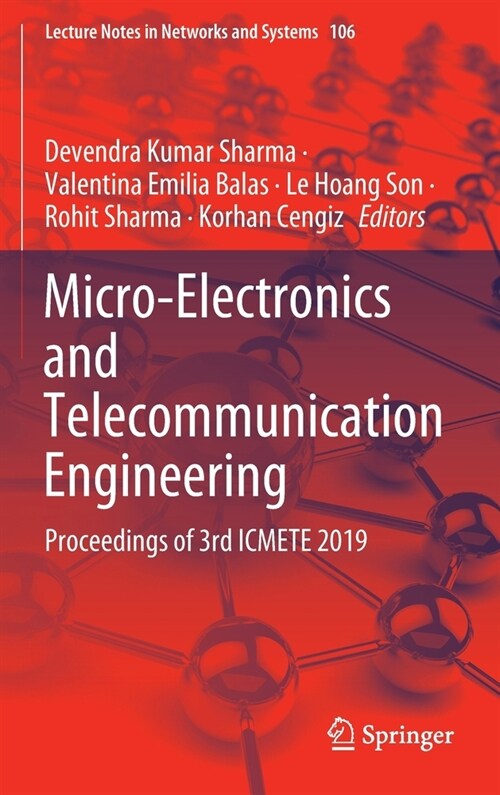 Micro-Electronics and Telecommunication Engineering: Proceedings of 3rd Icmete 2019 (Hardcover, 2020)