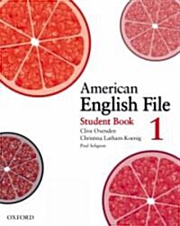 [중고] American English File: Level 1: Student Book with Online Skills Practice (Paperback)
