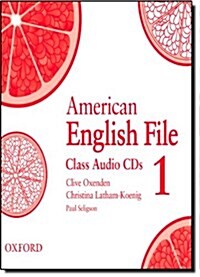 American English File Level 1: Class Audio CDs (3) (CD-Audio)