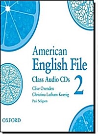 [중고] American English File Level 2: Class Audio CDs (3) (CD-Audio)