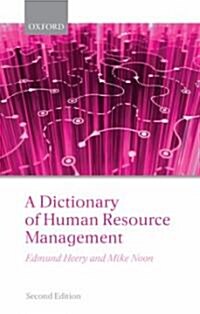 A Dictionary of Human Resource Management (Hardcover, 2 Revised edition)