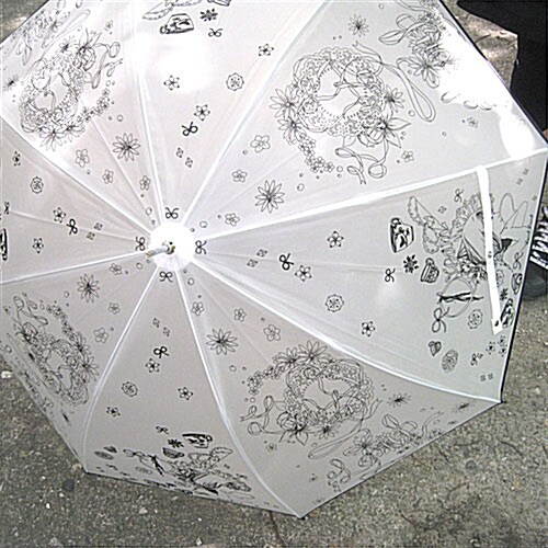 램램우산(Stick umbrella)-girl