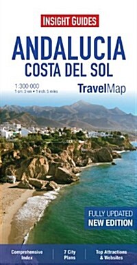 Insight Travel Map: Andalucia & Costa Del Sol (Sheet Map, 2 Rev ed)