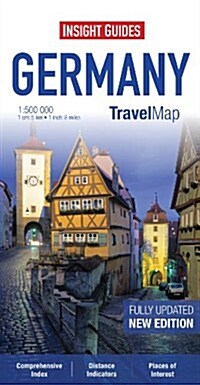 Insight Guides Travel Maps Germany (Sheet Map, 4 Revised edition)