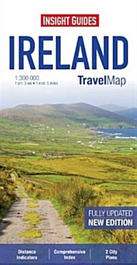 Insight Guides Travel Map Ireland (Sheet Map, 3 Revised edition)