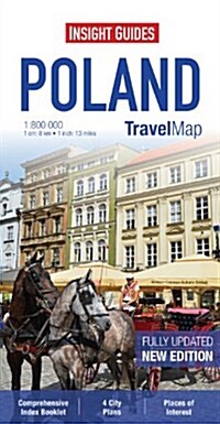 Insight Guides Travel Map Poland (Sheet Map, 3 Revised edition)
