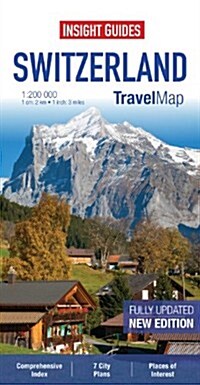 Insight Travel Map: Switzerland (Sheet Map, 4 Revised edition)