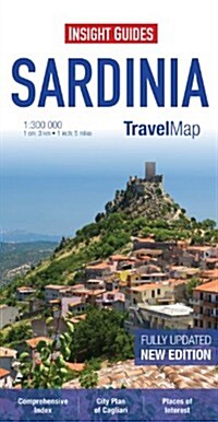 Insight Guides Travel Map Sardinia (Sheet Map, 4 Revised edition)