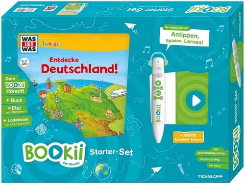 BOOKii® Starterset WAS IST WAS Junior Entdecke Deutschland! (Game)