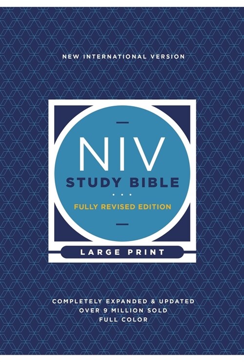 NIV Study Bible, Fully Revised Edition, Large Print, Hardcover, Red Letter, Comfort Print (Hardcover)