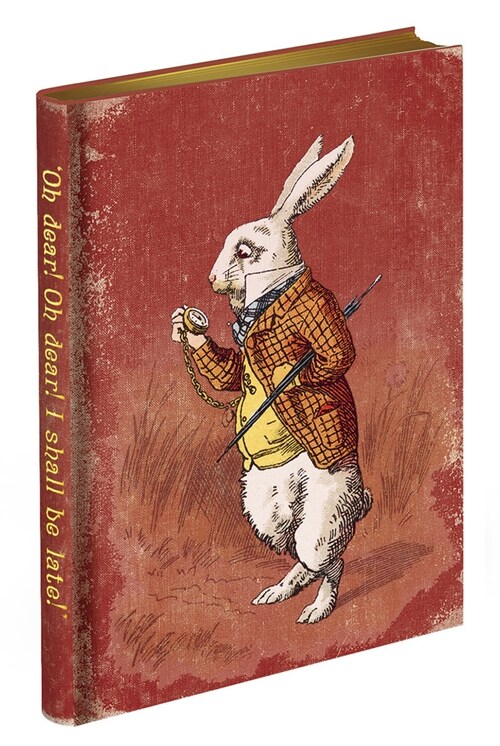 Alice in Wonderland Journal - Too Late, said the Rabbit (Notebook / Blank book)